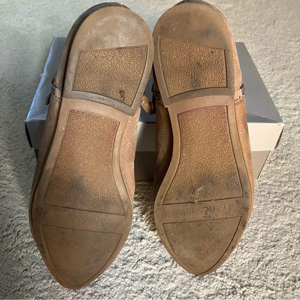 FRANCO SARTO Kingston Bootie in Mushroom 10